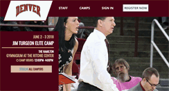 Desktop Screenshot of denverwomensbasketballcamps.com